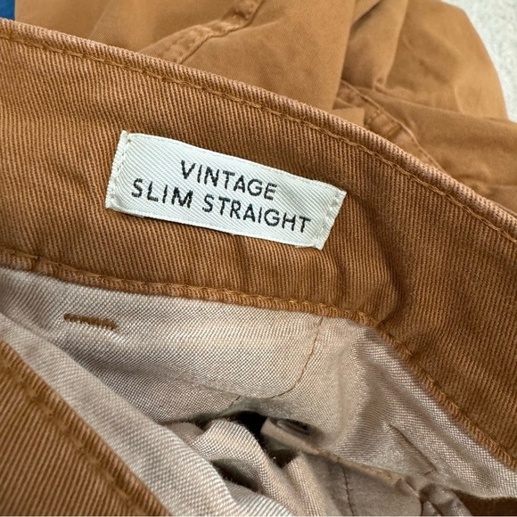 J Crew Petite Vintage Slim Straight Chino's - Picture 6 of 8